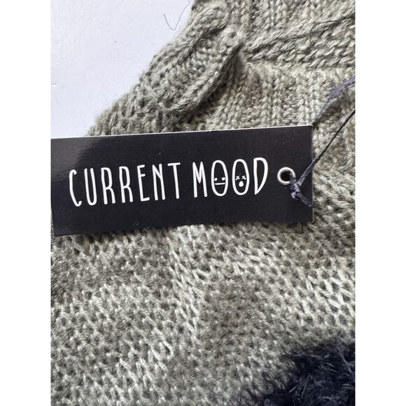 Dolls Kill Current Mode Pretty Pessimist Oversized Sweater Small - Picture 5 of 5